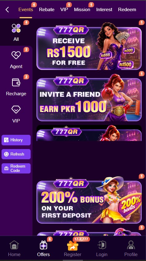 777QR Game APP