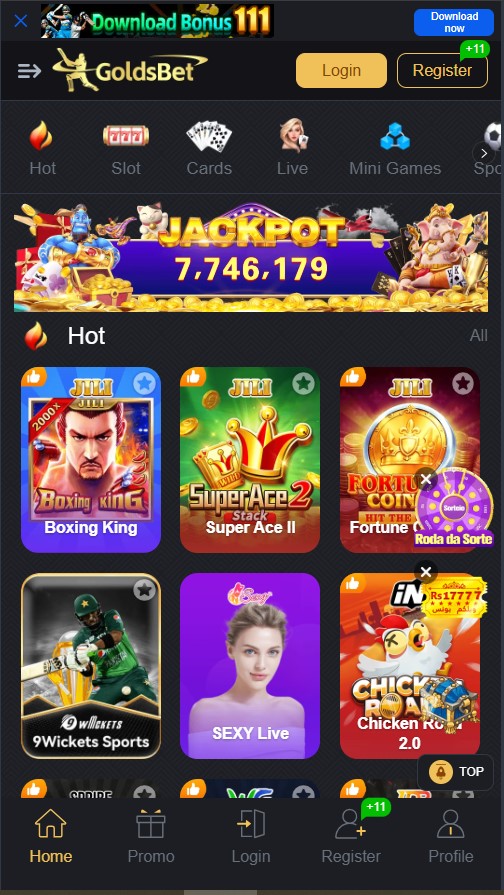 GoldsBet Game APP